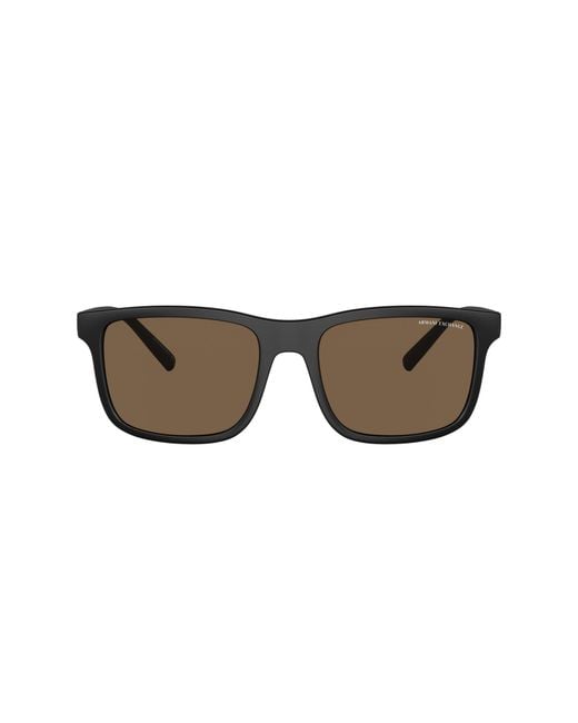 ARMANI EXCHANGE Black Sunglasses Ax4145S for men