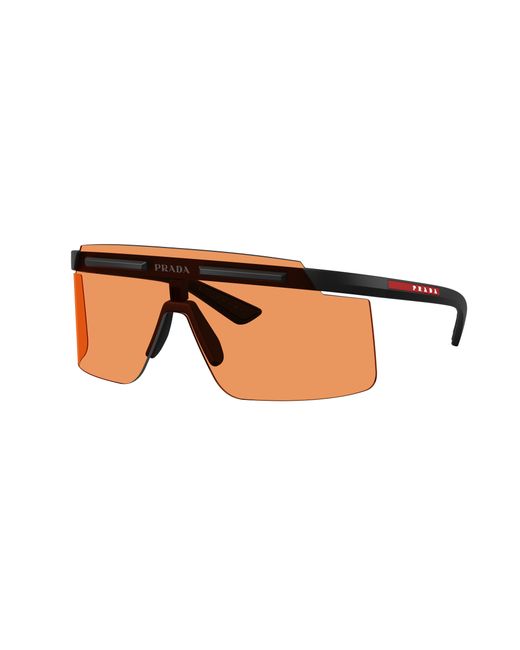 Prada Linea Rossa Black Sunglass Ps B06s for men