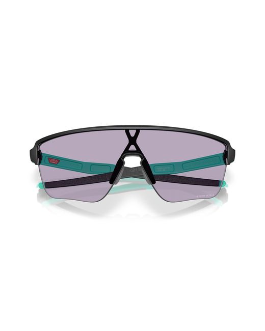 Oakley Black Sunglass Corridor Sq for men