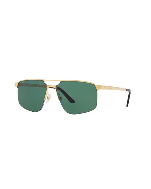 Cartier Green Sunglass Ct0385s-002 for men