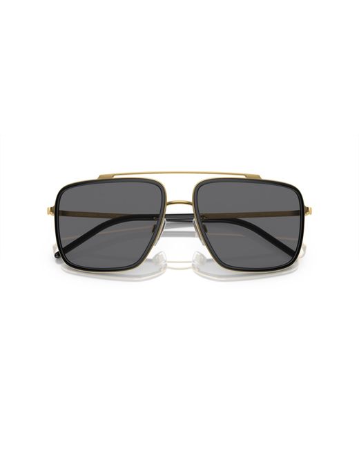 Dolce & Gabbana Multicolor 2220 Rectangle Sunglasses for men