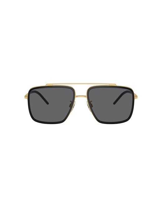 Dolce & Gabbana Multicolor 2220 Rectangle Sunglasses for men