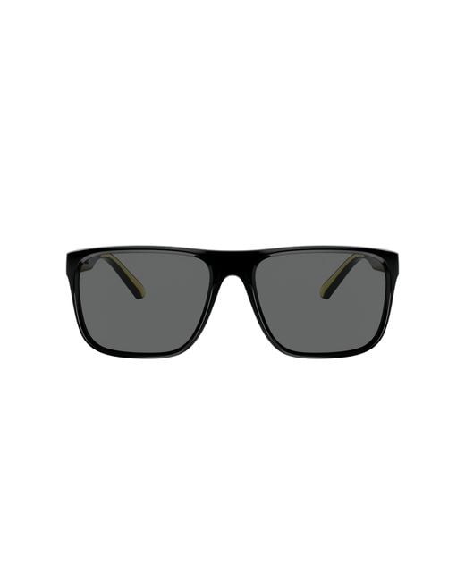 Scuderia Ferrari Black Sunglass Fz6002u for men
