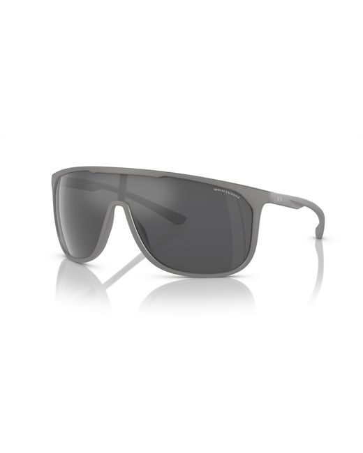 ARMANI EXCHANGE Gray Sunglass Ax4137su for men