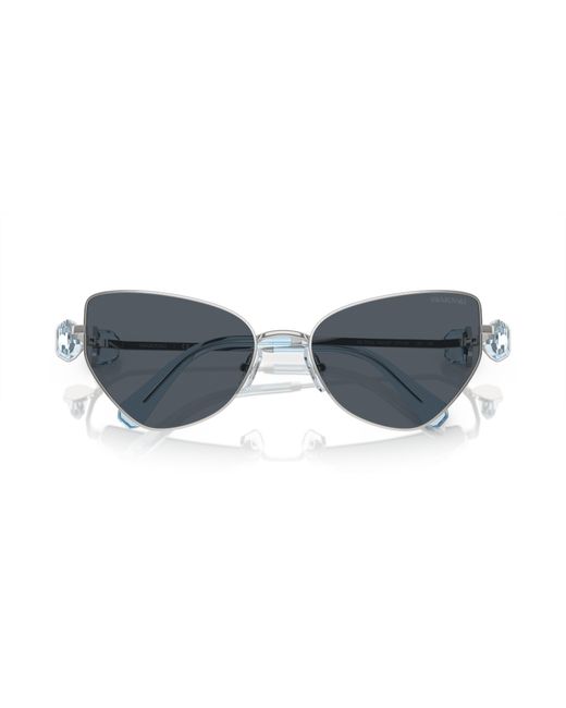 Swarovski Black Sk7003 Sunglasses