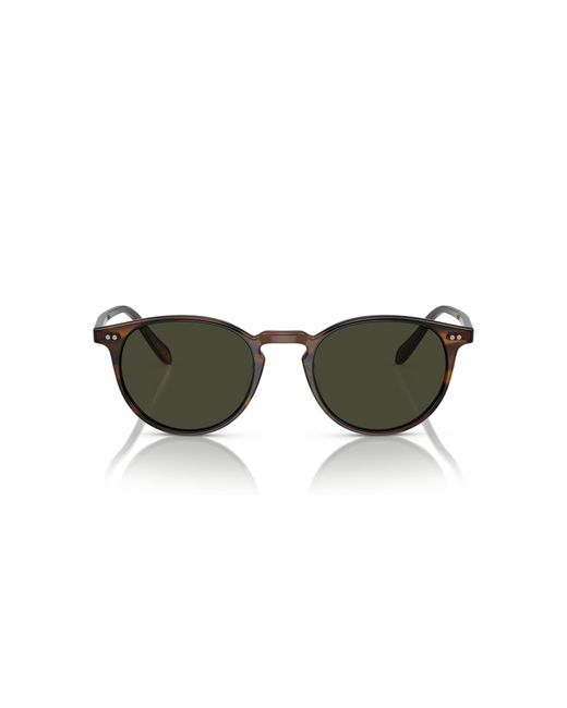 Oliver Peoples Black Sunglass Ov5004su Riley Sun