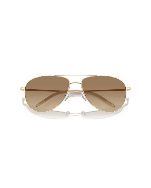 Oliver Peoples Black Sunglass Ov1002s Benedict for men