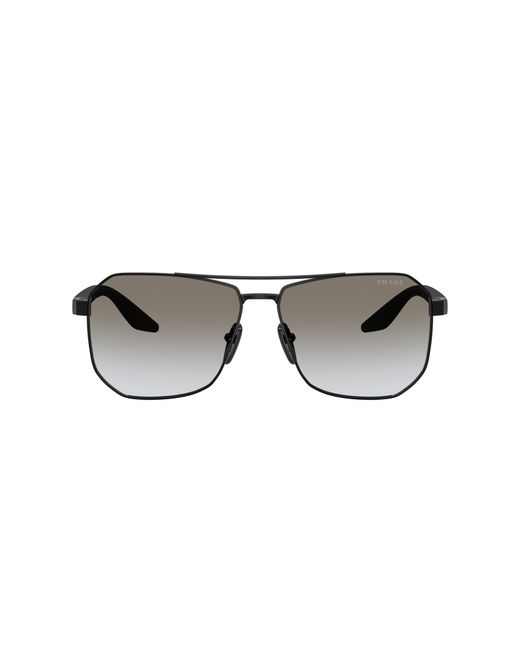 Prada Linea Rossa Mannelijk Sunglass Ps A53S in het Black voor heren