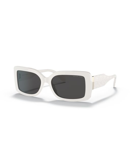 Michael Kors White Corfu Sunglasses