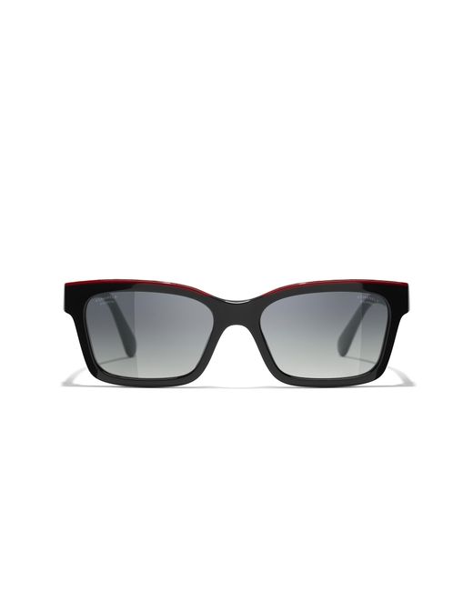 Chanel Black Sunglass Ch5417a Square Sunglasses Ch5417a