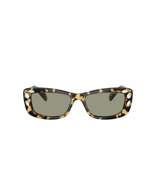 Swarovski Black Sunglass Sk6008