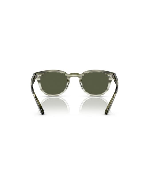 Oliver Peoples Black Sunglass Ov5036s Sheldrake Sun for men