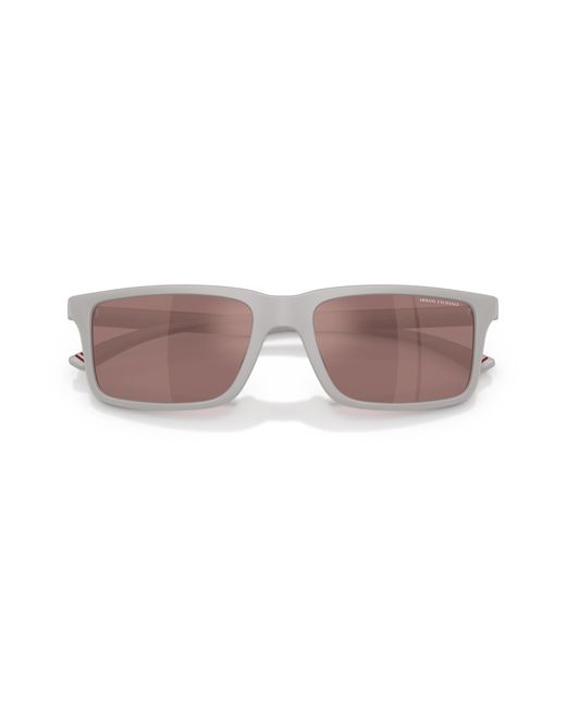 ARMANI EXCHANGE Black Sunglass Ax4157su for men