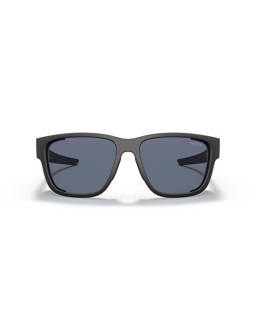 Prada Linea Rossa Black Sunglass Ps 07ws for men