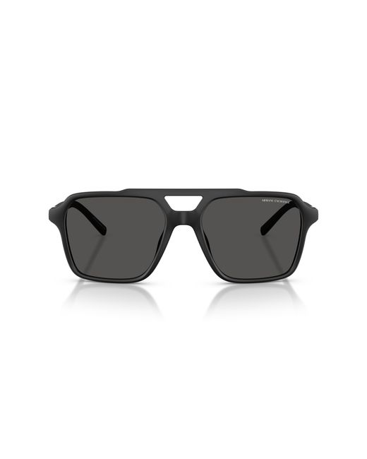 ARMANI EXCHANGE Black Sunglass 0ax4166su for men