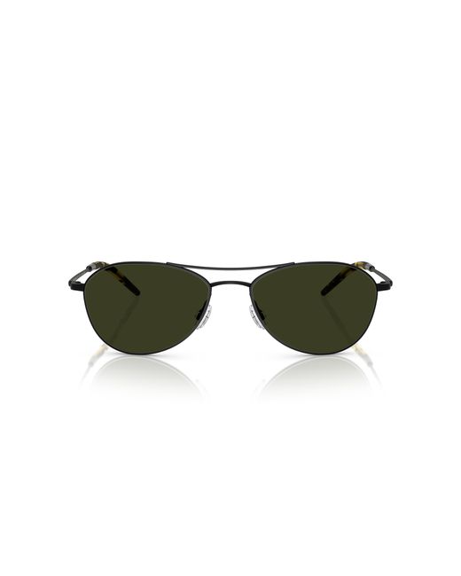 Oliver Peoples Black Sunglass Ov1358s Aero Ii