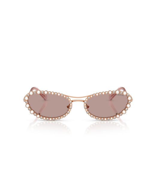 Swarovski Black Sunglass Sk7044