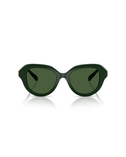 Swarovski Green Sunglass Sk6037