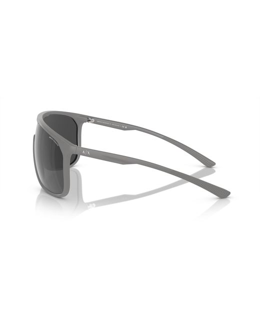 ARMANI EXCHANGE Gray Sunglass Ax4137su for men
