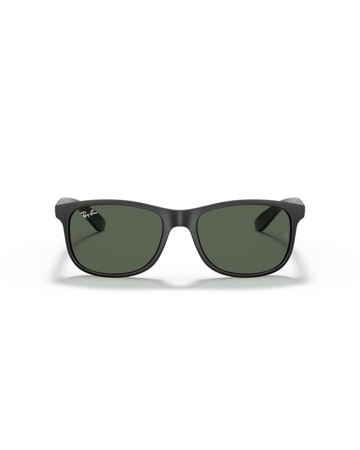 Ray-Ban Black Rb4202 607313 Andy Non-polarized Sunglasses, Matte Brown/brown Gradient, 55 Mm for men