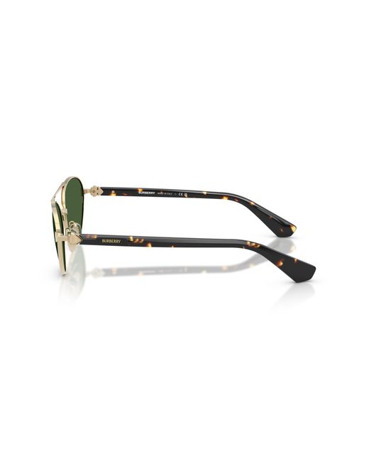Burberry Green Sunglass Be3165