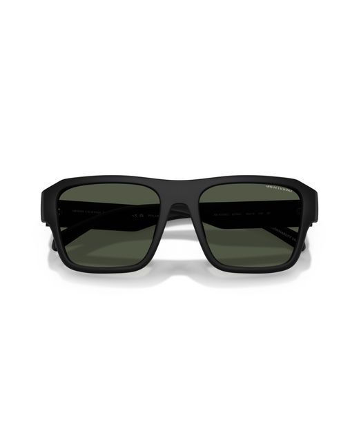 ARMANI EXCHANGE Black Sunglasses Ax4154su for men