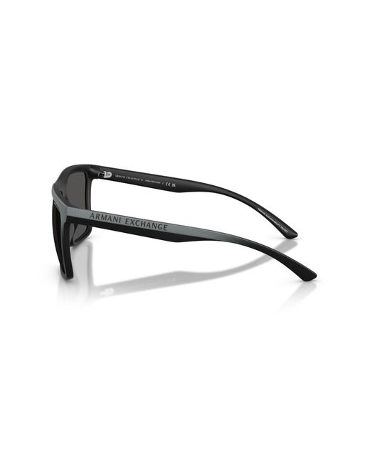 ARMANI EXCHANGE Black Sunglass Ax4162su for men