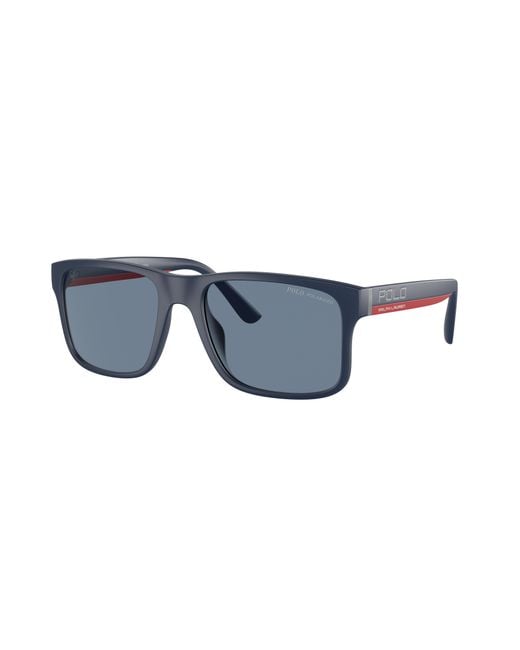 Polo Ralph Lauren Black Sunglass Ph4195u for men