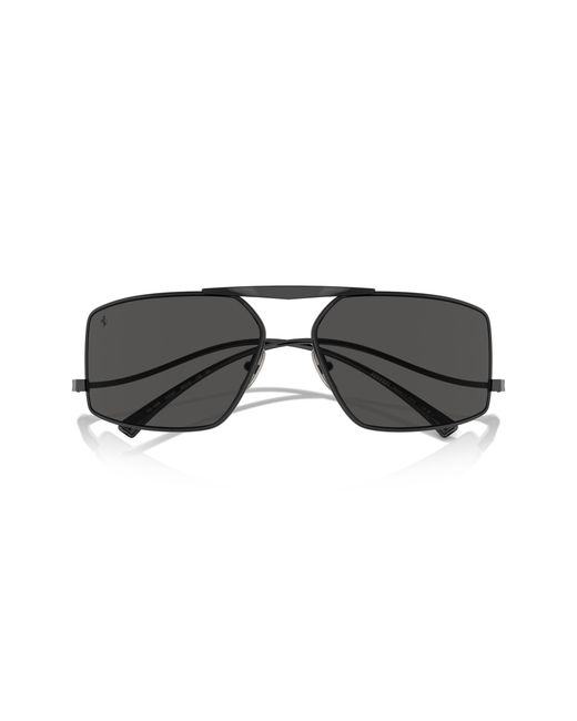 Ferrari Black Sunglass Fh1008