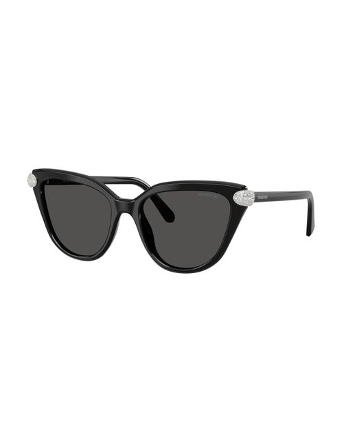 Swarovski Vrouwelijk Sunglass Sk6039 in het Black