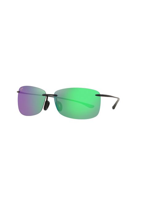 Maui Jim Green Sunglass Akau