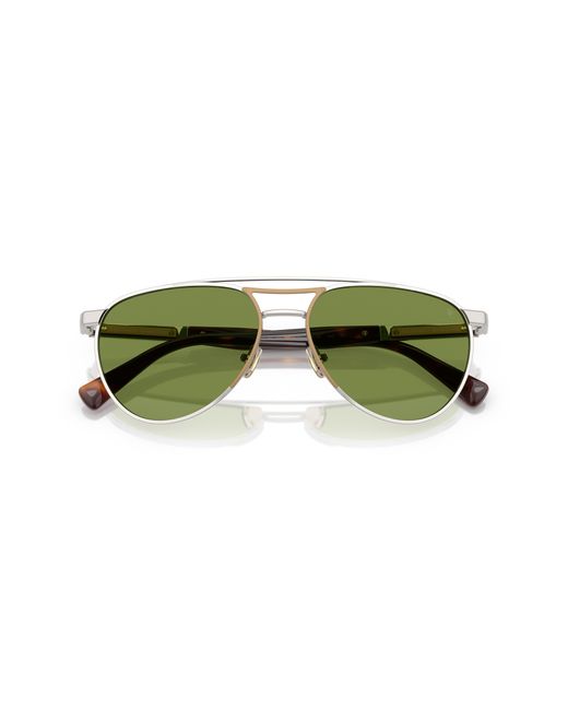 Brunello Cucinelli Green Sunglass Bc2007st for men