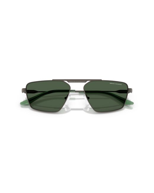 ARMANI EXCHANGE Green Sunglass Ax2059s