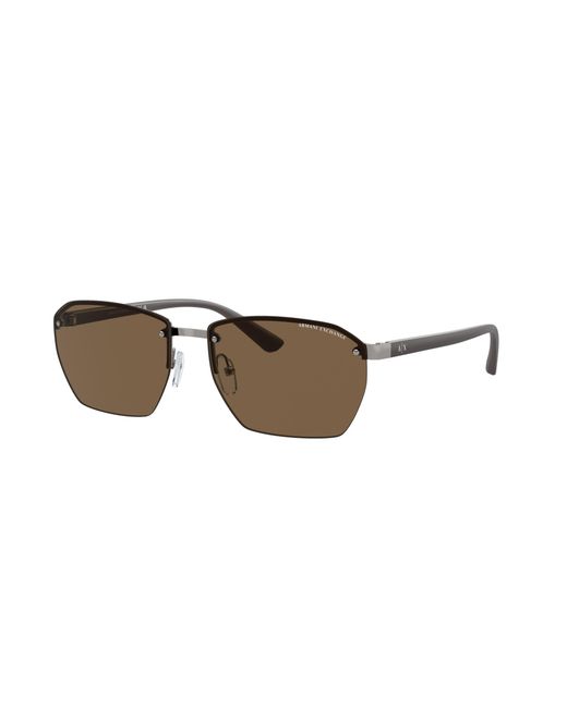 ARMANI EXCHANGE Black Sunglass Ax2048s for men