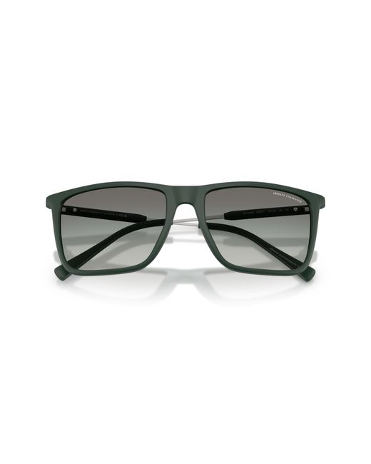 ARMANI EXCHANGE Black Sunglass Ax4160s for men