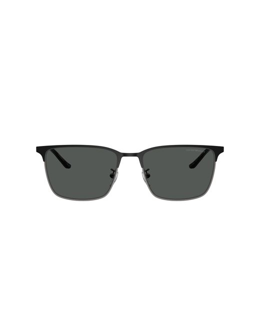 Emporio Armani Black Sunglass Ea2164d for men