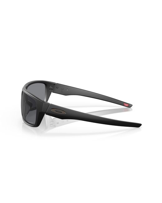 Oakley Black S Oo9367 Drop Point Rectangular Sunglasses for men