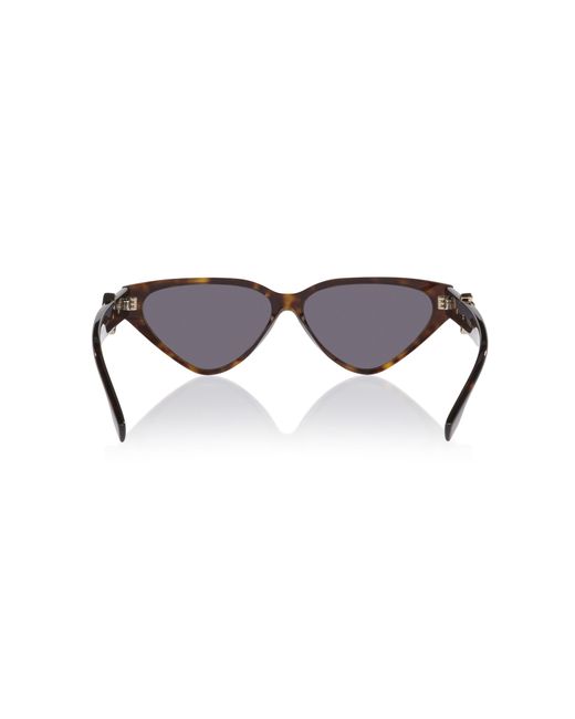 Fendi Black Sunglass Ff Diamonds Fe40184i