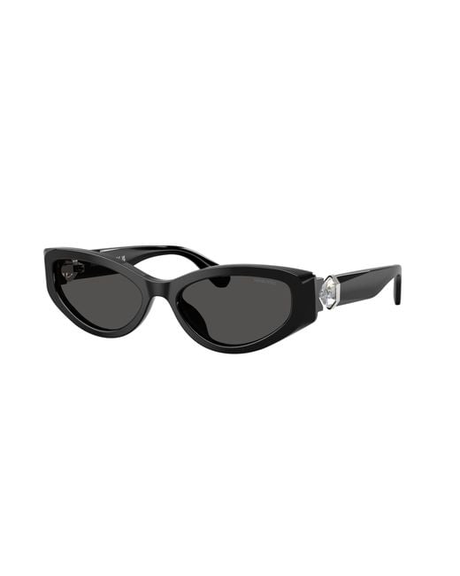 Swarovski Black Sunglass Sk6045u