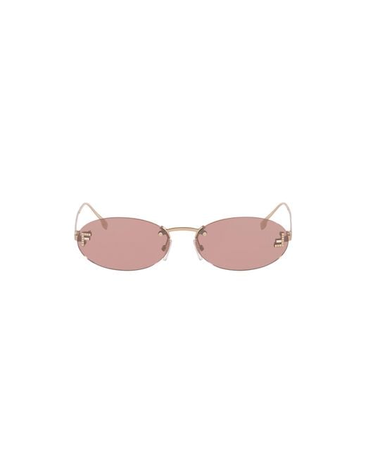 Fendi Black Sunglass First Crystal Fe4075us