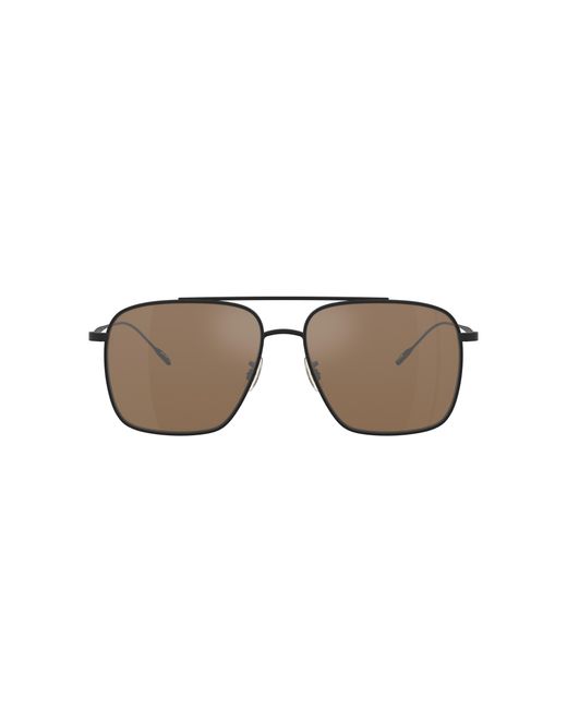 Oliver Peoples Black Sunglass Ov1320st Dresner