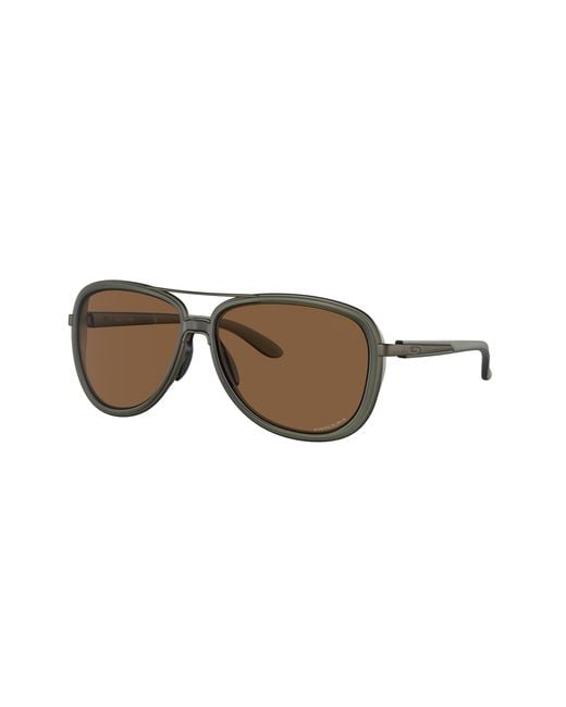 Oakley Black Sunglass OO4129 Split Time