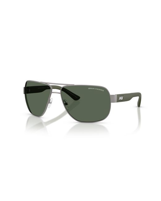 ARMANI EXCHANGE Green Sunglass Ax2012s for men