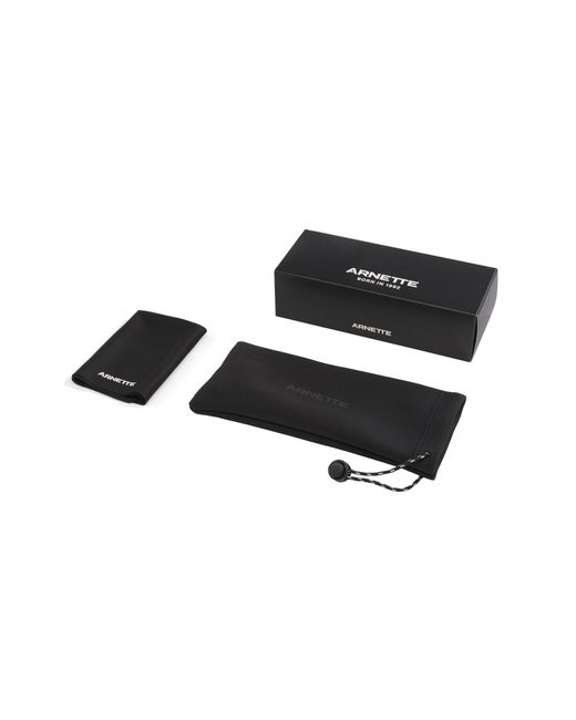 Arnette Black Sunglass An4353 Bubblewrap for men