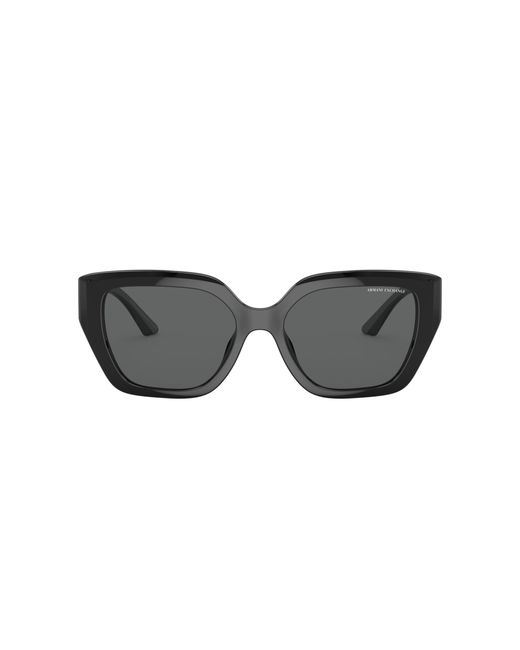 ARMANI EXCHANGE Black Sunglass Ax4125su