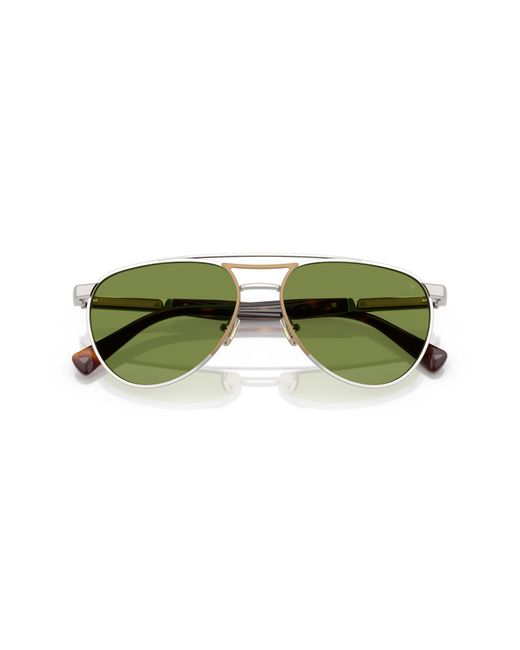 Brunello Cucinelli Green Sunglass Bc2007st for men