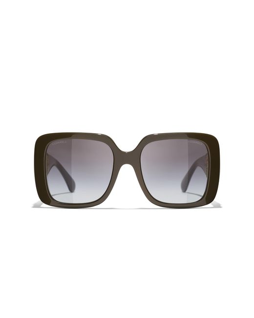 Chanel Black Sunglass Ch5532a Square Sunglasses Ch5532a