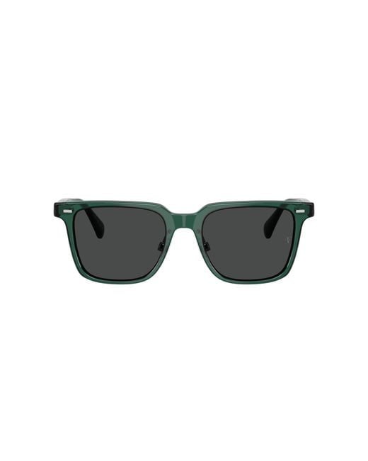 Oliver Peoples Black Sunglass Ov5592s Mr. Federer Ii for men