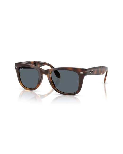 Ray-Ban Black Sunglass Rb4105 Wayfarer Folding Classic for men