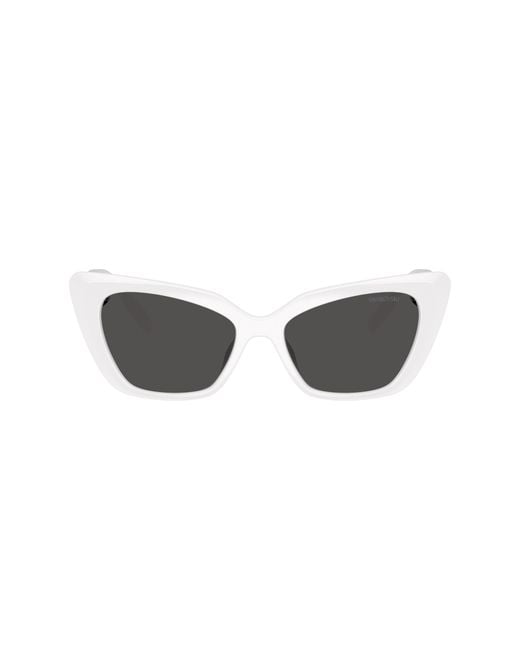 Swarovski Vrouwelijk Sunglass Sk6047 in het Black
